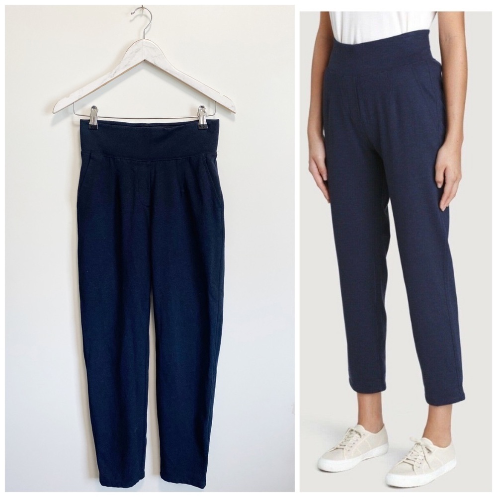 KIT & ACE Mulberry Pants! Navy Blue Pull On Size 4